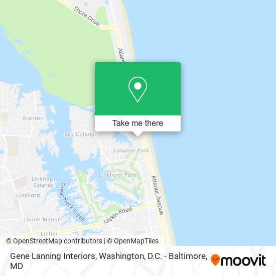 Mapa de Gene Lanning Interiors