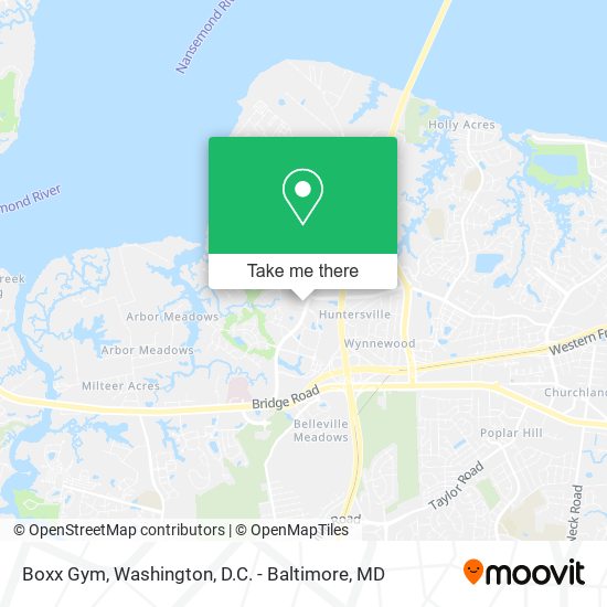 Boxx Gym map