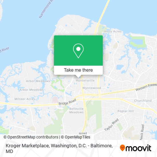Kroger Marketplace map