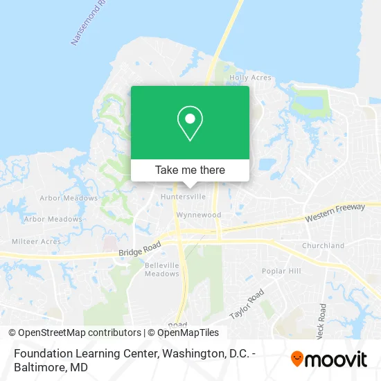 Foundation Learning Center map