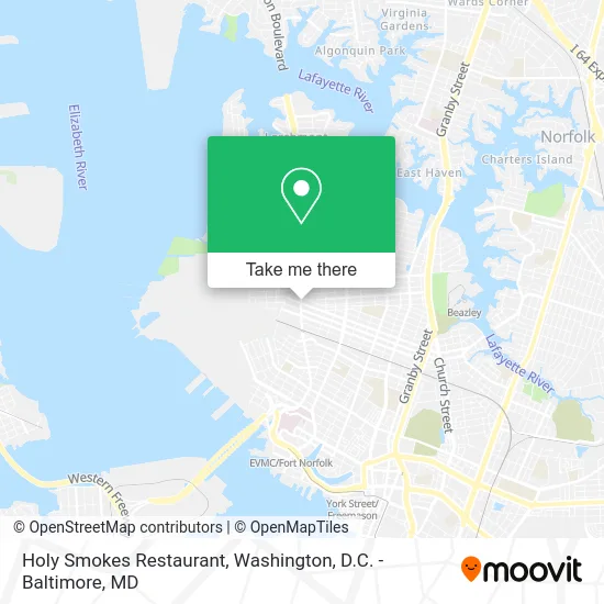 Holy Smokes Restaurant map