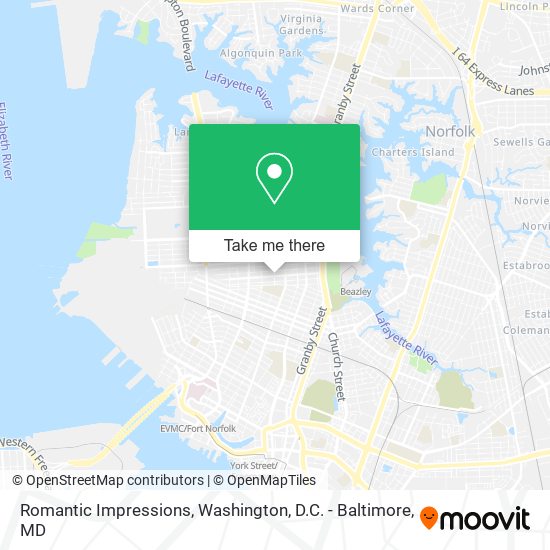 Mapa de Romantic Impressions
