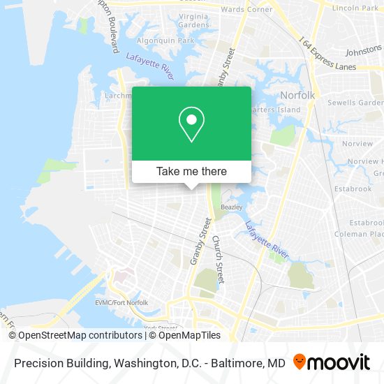 Precision Building map