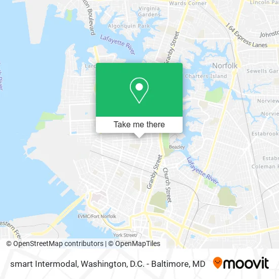 smart Intermodal map
