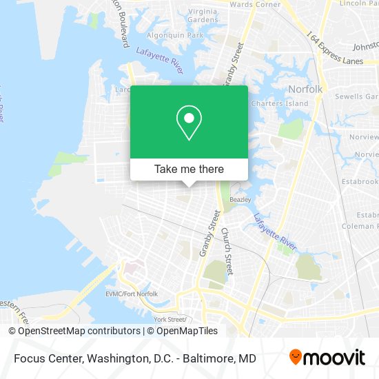Focus Center map