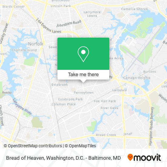 Mapa de Bread of Heaven