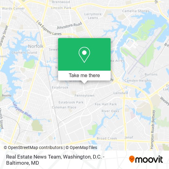 Real Estate News Team map