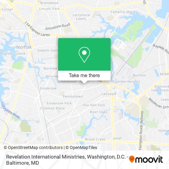Revelation International Ministries map