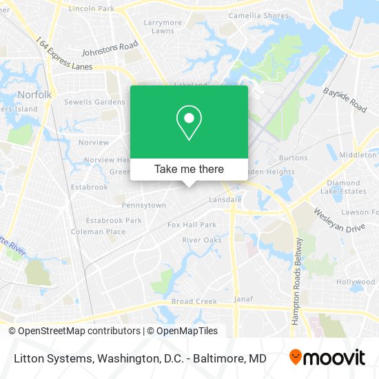 Litton Systems map