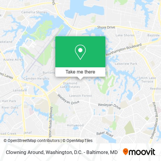 Clowning Around map