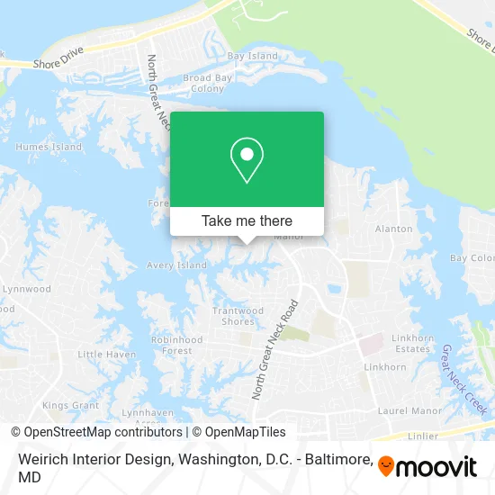 Weirich Interior Design map