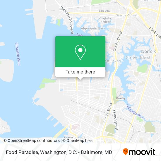 Food Paradise map