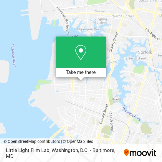 Little Light Film Lab map