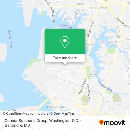 Mapa de Connor Solutions Group