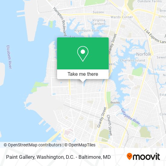 Paint Gallery map