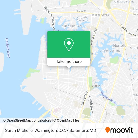Mapa de Sarah Michelle