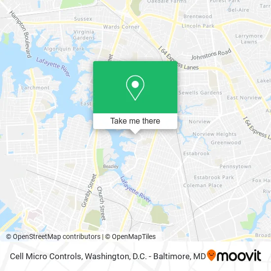 Cell Micro Controls map