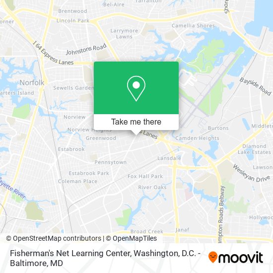 Fisherman's Net Learning Center map