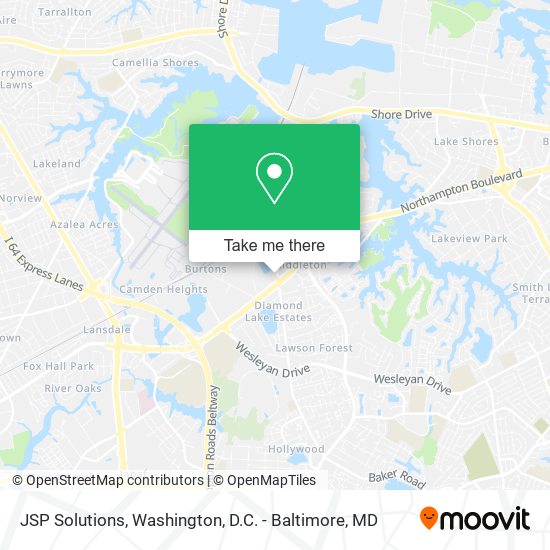 JSP Solutions map