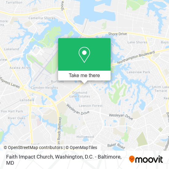 Mapa de Faith Impact Church