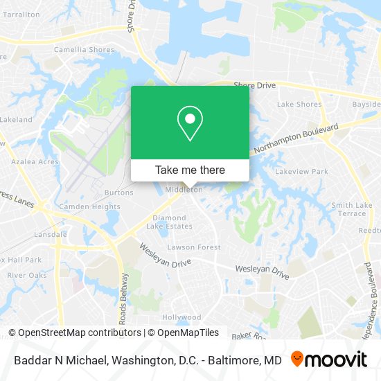 Mapa de Baddar N Michael