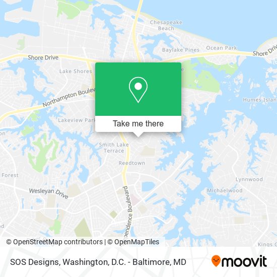 SOS Designs map