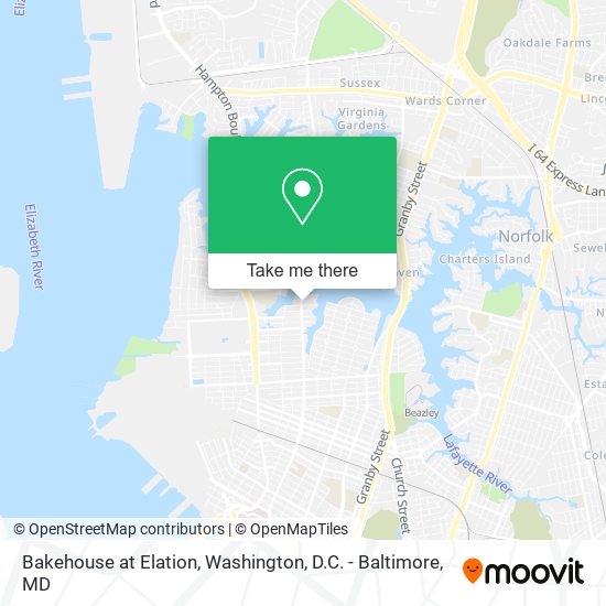 Mapa de Bakehouse at Elation