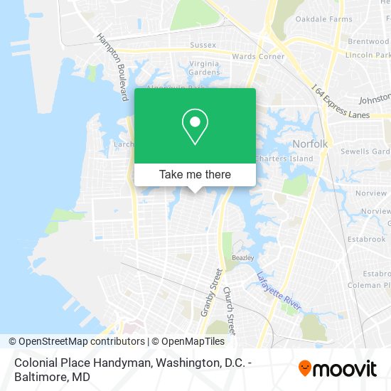 Mapa de Colonial Place Handyman