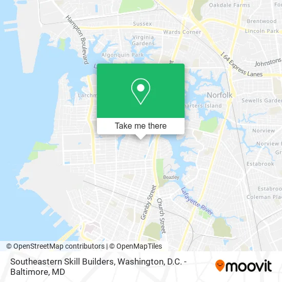 Mapa de Southeastern Skill Builders