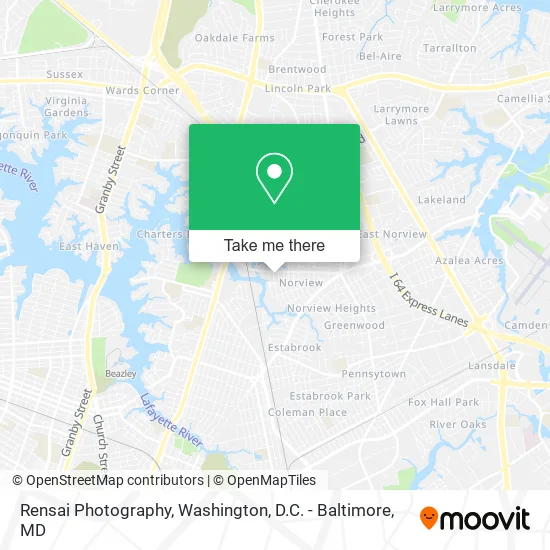 Rensai Photography map