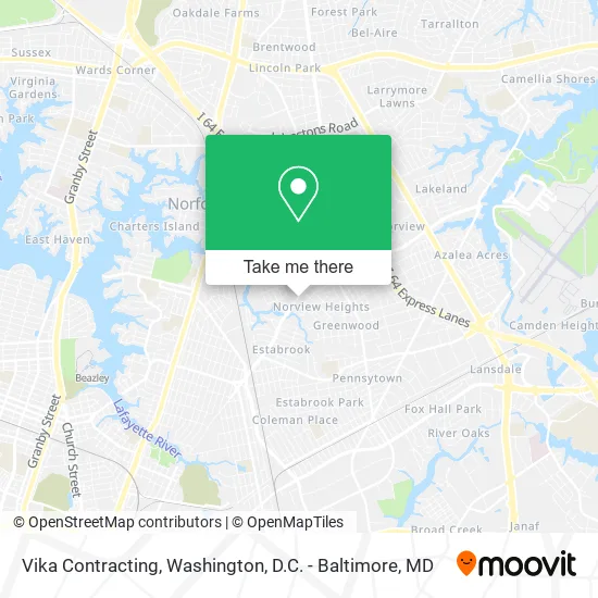 Mapa de Vika Contracting