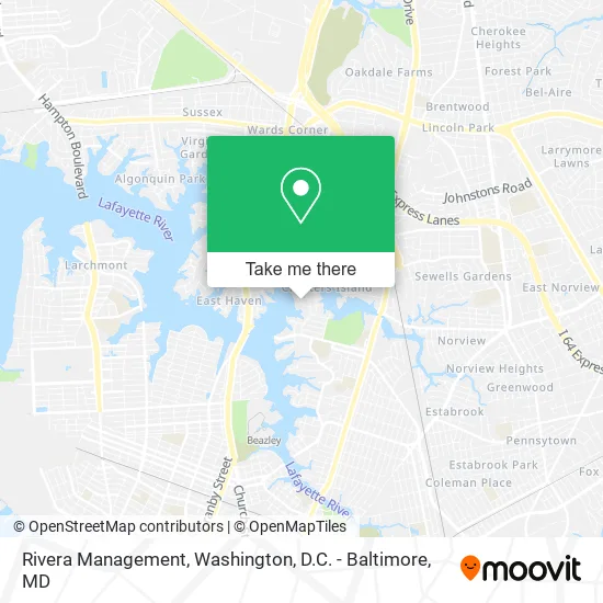 Rivera Management map