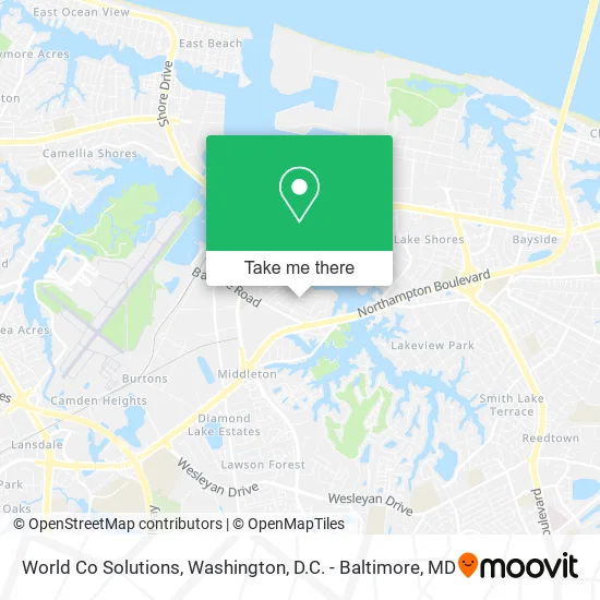 World Co Solutions map