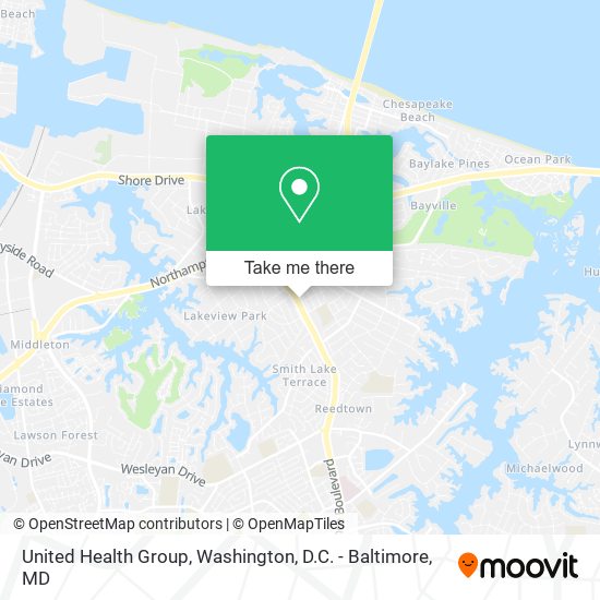 United Health Group map