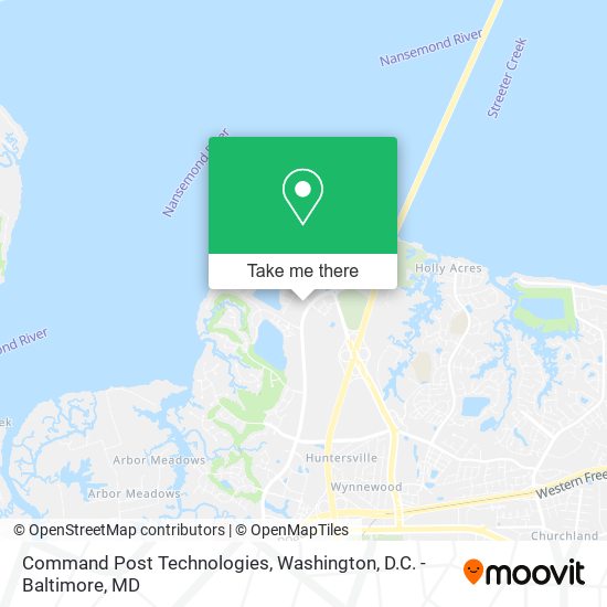 Command Post Technologies map