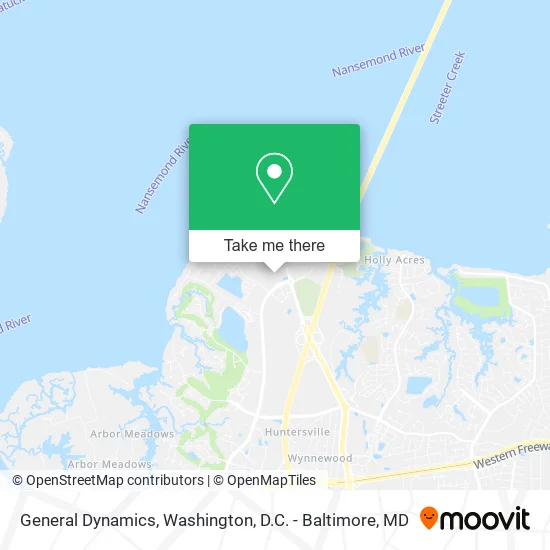 General Dynamics map