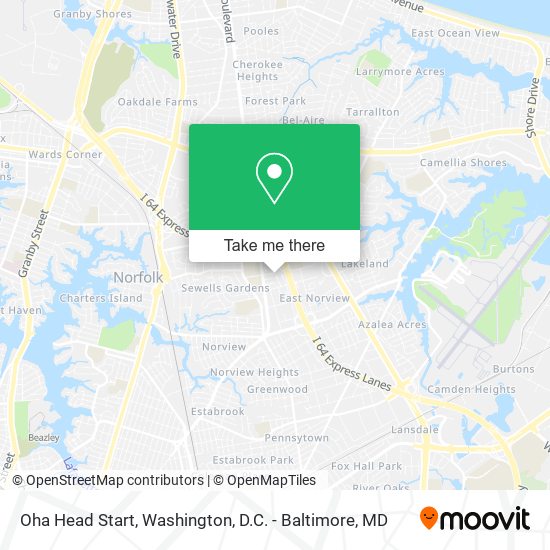 Oha Head Start map