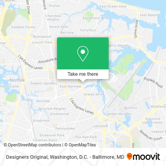 Designers Original map