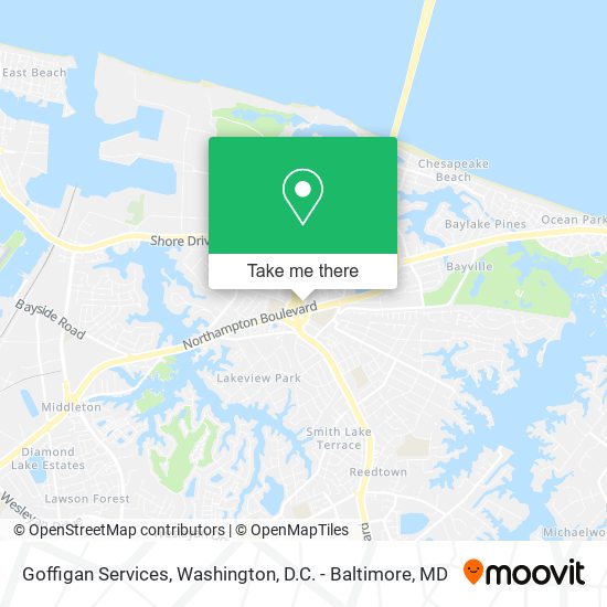 Goffigan Services map