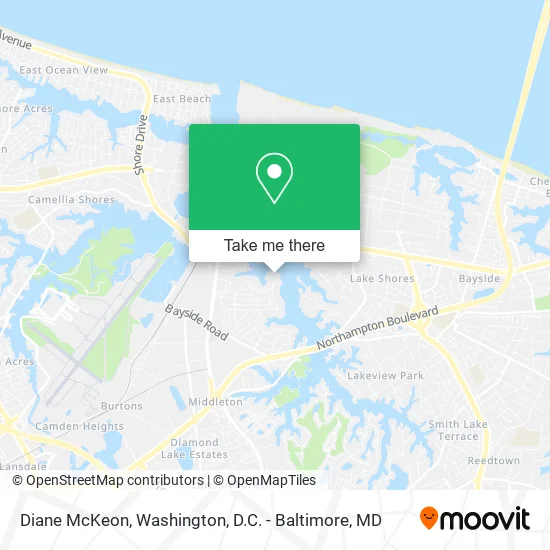 Mapa de Diane McKeon