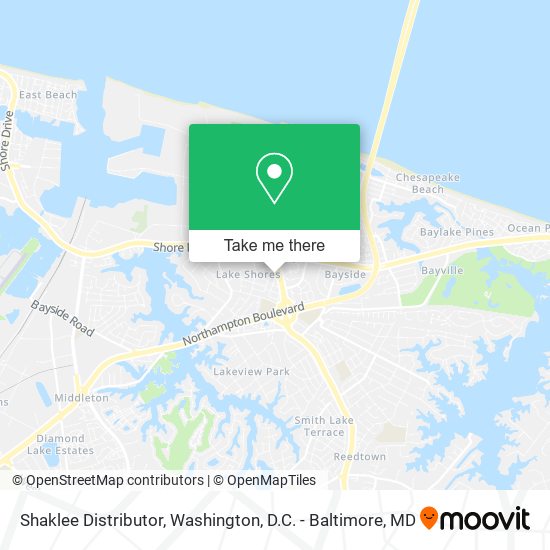 Mapa de Shaklee Distributor
