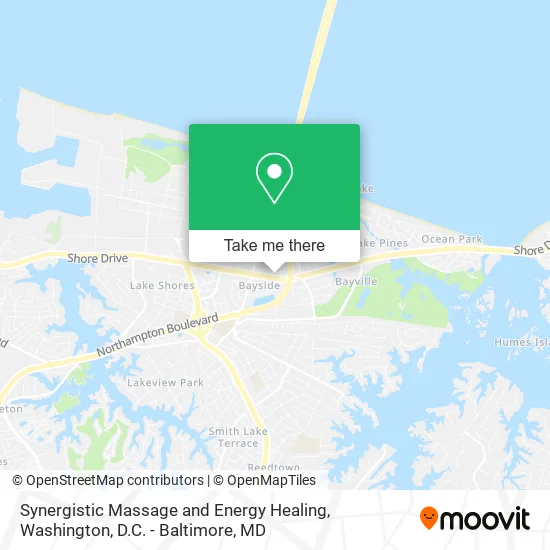 Synergistic Massage and Energy Healing map