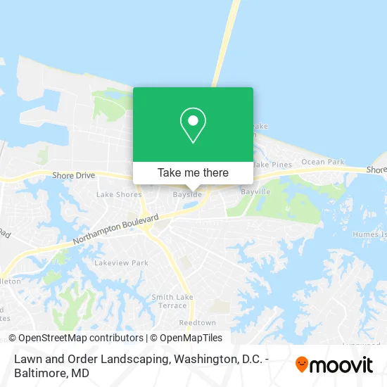 Lawn and Order Landscaping map
