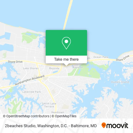 2beaches Studio map