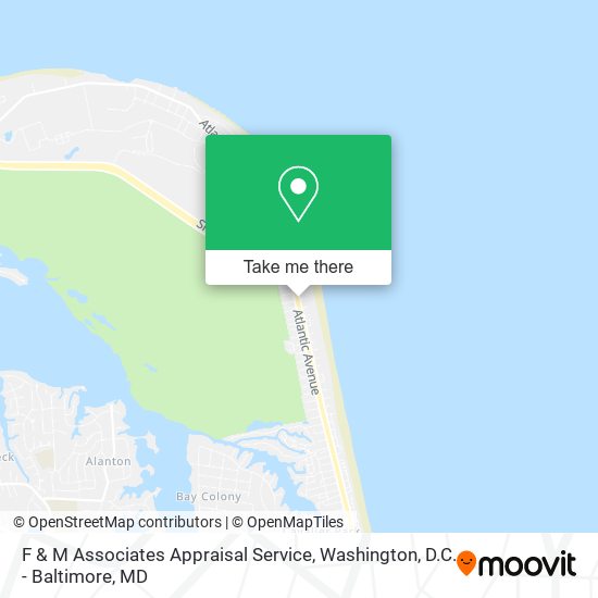 Mapa de F & M Associates Appraisal Service