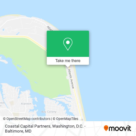 Mapa de Coastal Capital Partners