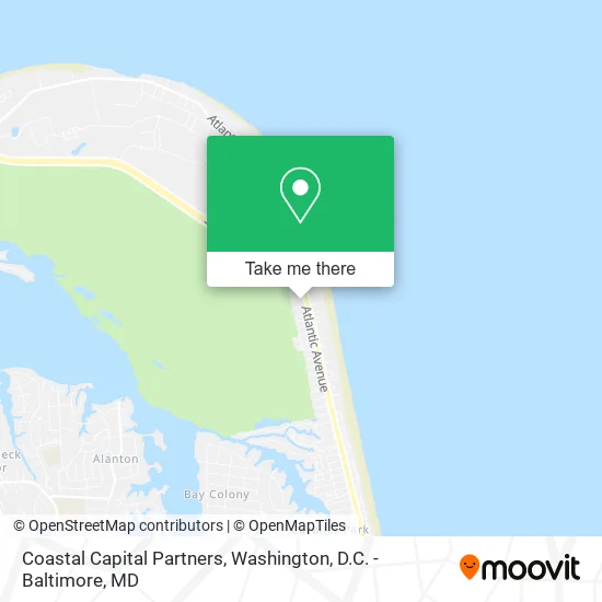 Coastal Capital Partners map