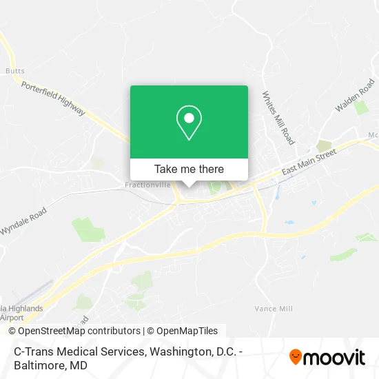 C-Trans Medical Services map