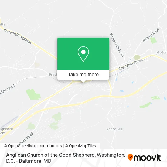 Anglican Church of the Good Shepherd map