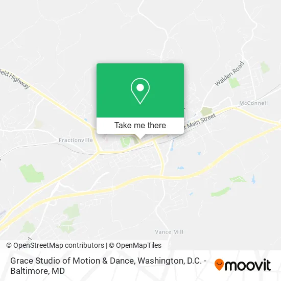 Grace Studio of Motion & Dance map